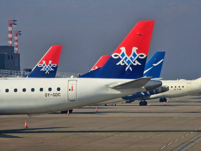 Aerien airline Air Serbie la fin inevitable de la cooperation